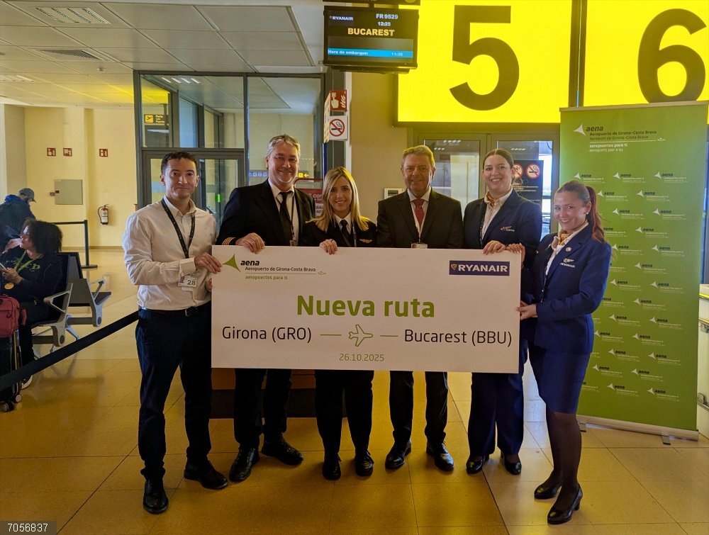 El Aeropuerto de Girona estrena una nueva ruta con Bucarest El Aeropuerto de Girona-Costa Brava estrena una nueva ruta con Bucarest