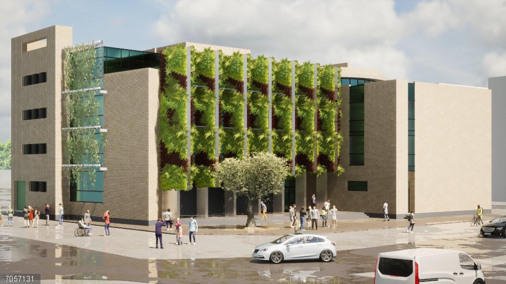 Justicia licita la construcción de una envolvente vegetal para mejorar eficiencia energética de sede judicial de Dénia Justicia licita por 542.258 euros la construcción de una envolvente vegetal para mejorar la eficiencia energética de la sede judicial de Dénia