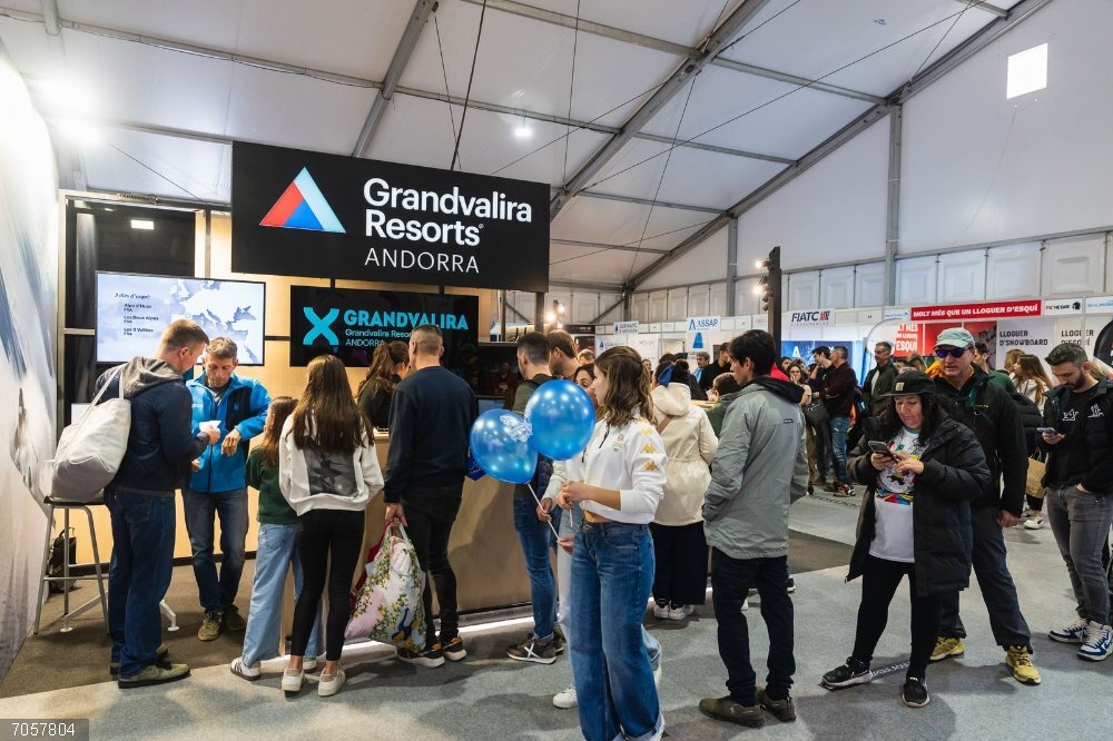 Grandvalira Resorts hace un balance positivo de su participación en la 46a Fira d'Andorra la Vella Stand de Grandvalira Resorts en la 46a Fira d'Andorra la Vella