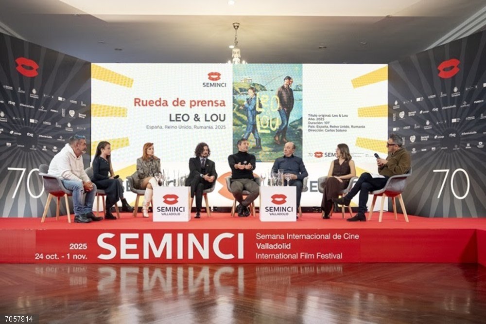 El equipo de 'Leo & Lou' ofrece una rueda de prensa en la Seminci El equipo de 'Leo & Lou' ofrece una rueda de prensa en la Seminci