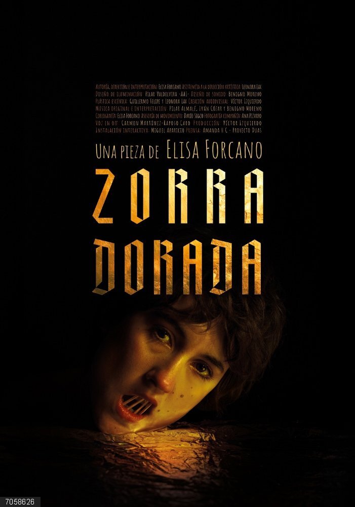 El ciclo 'Mujeres a escena' aborda en el Teatro de las Esquinas las grandes cuestiones de la vida Cartel de 'Zorra Dorada' de la zaragozana Elisa Forcano, el 29 de octubre en el Teatro de las Esquinas.