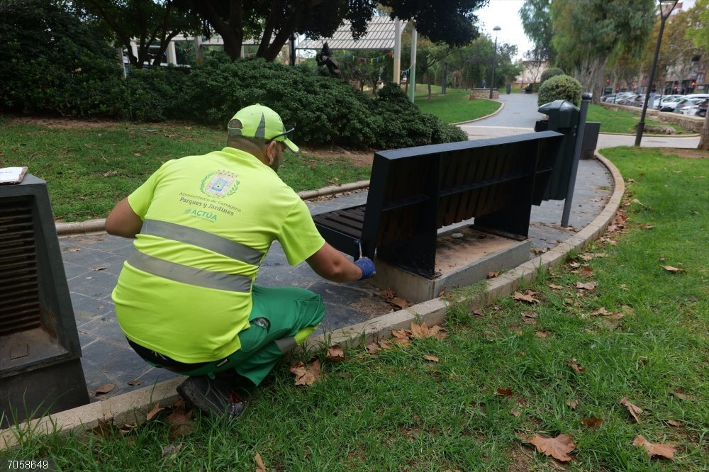 El parque de Los Juncos recibe un plan integral de mejora El parque de Los Juncos recibe un plan integral de mejora