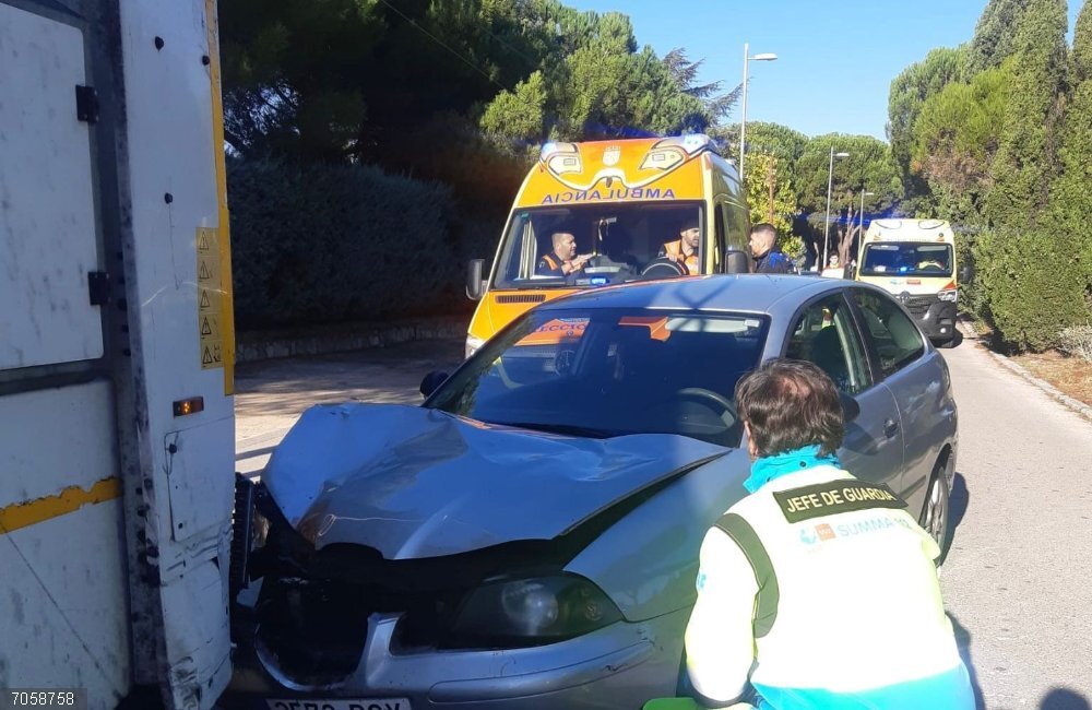 Sucesos.- Un hombre de 52 años sufre la amputación de una pierna tras ser arrollado por un turismo en Boadilla Un hombre de 52 años sufre la amputación de una pierna tras ser arrollado por un turismo en Boadilla