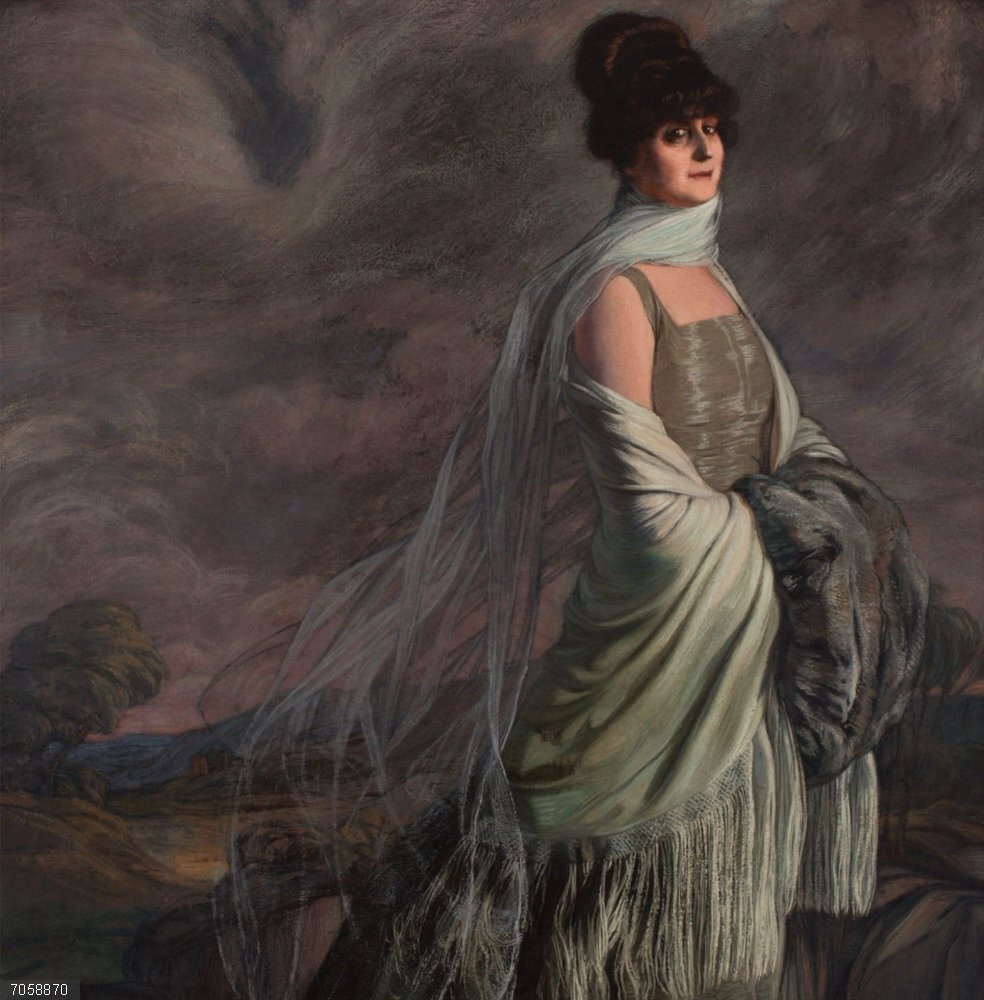 Cultura.- El Bellas Artes suma a su fondo de pintura española del XX obras de Zuloaga, Gutiérrez Solana y Cittadini 'Retrato de María Teresa Llavallol de Atucha', de Zuloaga