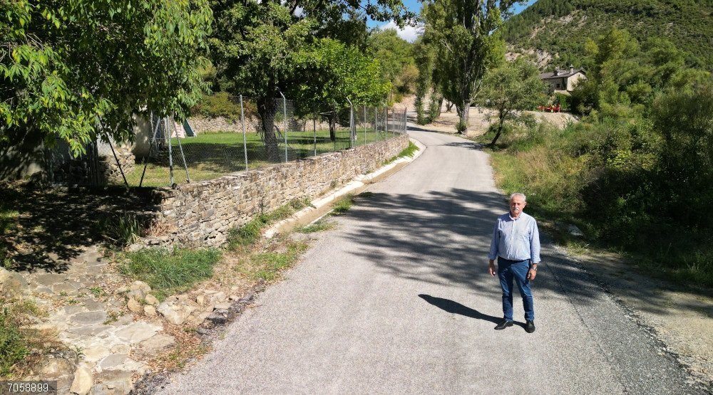 La Diputación de Huesca concluye la mejora de los accesos a Sieste y Lavalle, en Boltaña Las obras se han prolongado durante diez meses y han supuesto una inversión de 330.000 euros.