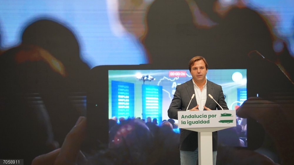 El secretario general del PP-A, Antonio Repullo, este lunes, en Sevilla El secretario general del PP-A, Antonio Repullo, este lunes, en Sevilla