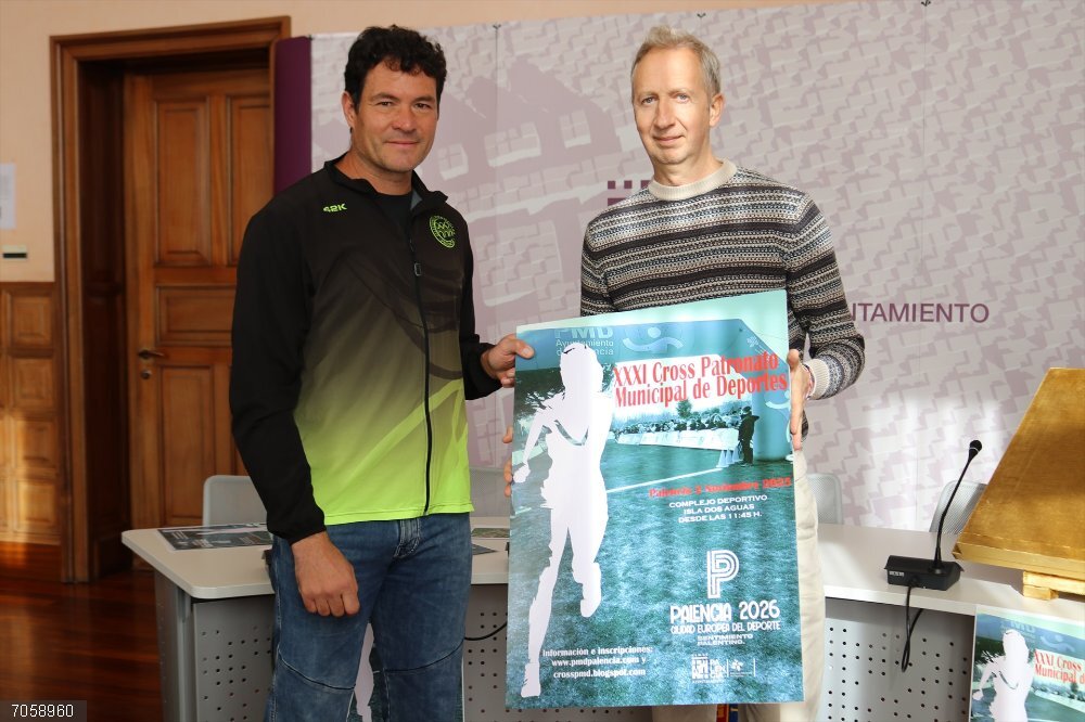 El XXXI Cross de Palencia reunirá atletas de 10 categorías el próximo 2 de noviembre en Isla Dos Aguas Presentación del XXXI Cross del PMD .