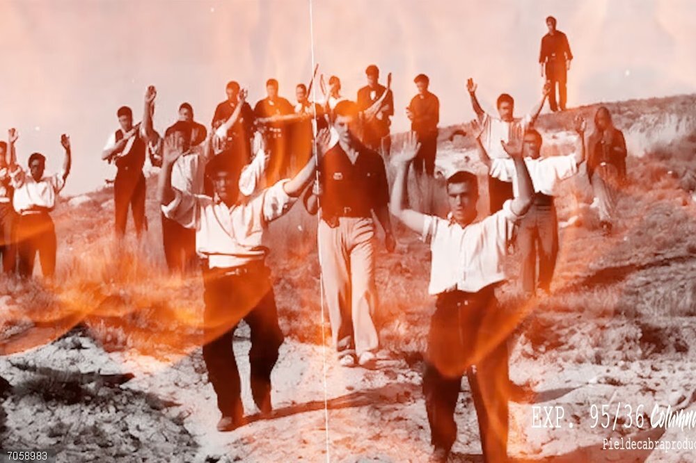 Huelva.- Proyecciones benéficas y conciertos gratuitos conforman 'Latidos', la nueva sección del Festival de Huelva Fotograma de 'EXP.95/36. Columna minera', de Jesús Garrido.