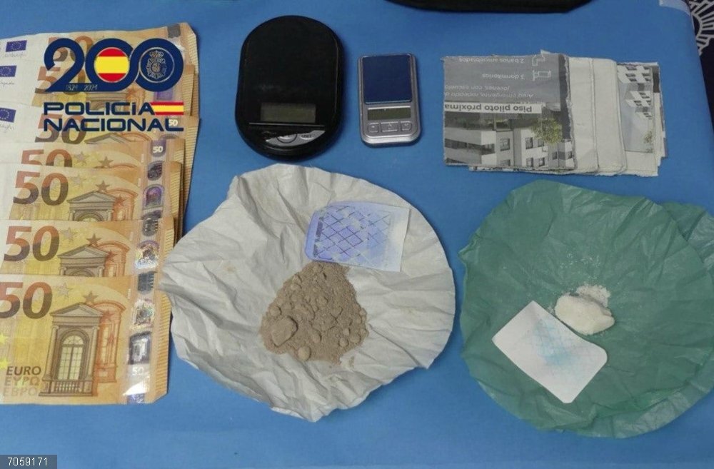 Operación contra un narcopiso en Getafe Operación contra un narcopiso en Getafe