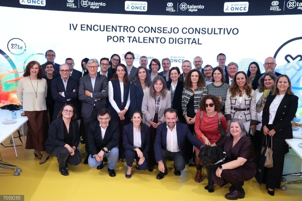 El programa 'Por Talento Digital' de Fundación ONCE forma a más de 25.500 estudiantes desde su inicio en 2019 Fundación ONCE celebra el IV Encuentro del Consejo Consultivo de 'Por Talento Digital'