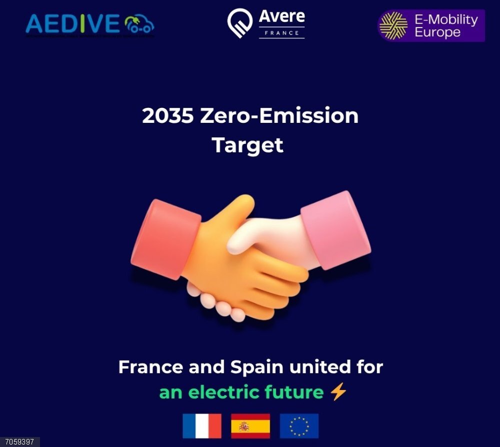 Economía/Motor.- Aedive, Avere-France y E-Mobility Europe apoyan a España y Francia sobre las emisiones de CO2 La Asociación Empresarial para el Desarrollo e Impulso de la Movilidad Eléctrica (Aedive) y su homóloga francesa Avere-France, junto con la asociación europea E-Mobility Europe