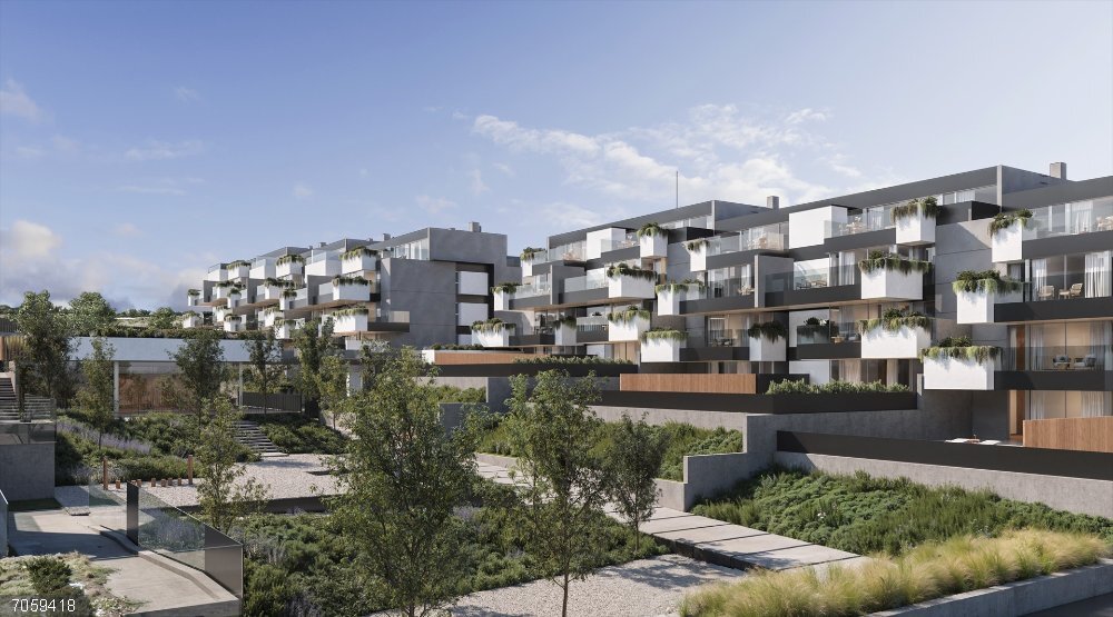 Economía/Finanzas.- Invesco financia el desarrollo de un complejo de lujo en Madrid para clientes de Santander Wealth Imagen digital de cómo quedará el complejo La Solana, en Valdebebas (Madrid), cuando se complete su construcción.