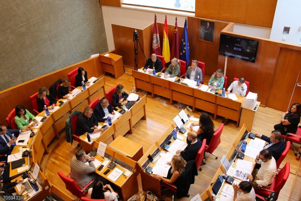 El Pleno de Lorca rechaza el cierre del cuartel de la Guardia Civil de Zarcilla de Ramos Pleno del Ayuntamiento de Lorca