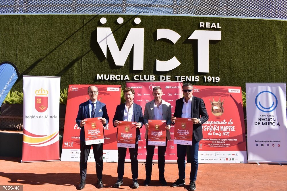 El Real Murcia Club de Tenis 1919 acoge el Campeonato de España Absoluto por Equipos Masculinos El Real Murcia Club de Tenis 1919 acoge el Campeonato de España Absoluto por Equipos Masculinos