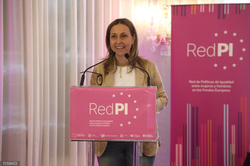 Menor durante su intervención. Menor durante su intervención.