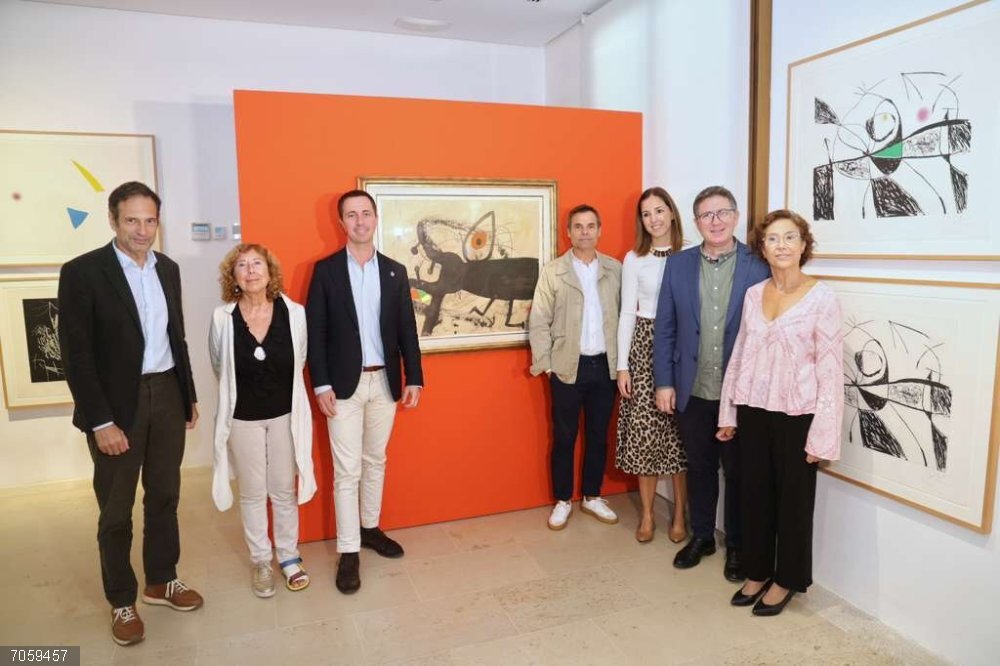 El Museu de Mallorca inaugurará una exposición sobre el arte contemporáneo en homenaje a Joan Miró y la Galería Pelaires Inauguración de la exposición sobre la relación de Joan Miró y la Galería Pelaires.