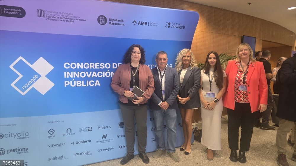 Una delegación del Parlamento Vasco acude a l Congreso de Innovación Pública de Barcelona La representación parlamentaria ha estado integrada por Jon Andoni Atutxa (PNV), Lore Martinez, Lamia Arcas (EH Bildu) y Estibaliz Canto (PSE-EE)