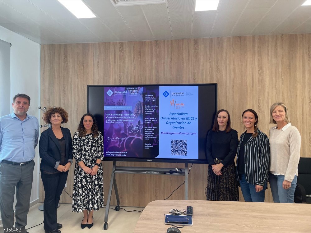 Presentan en Ibiza un nuevo máster en el sector MICE para profesionales especializados en eventos y congresos Presentan en Ibiza un nuevo máster en el sector MICE para profesionales especializados en eventos y congresos.