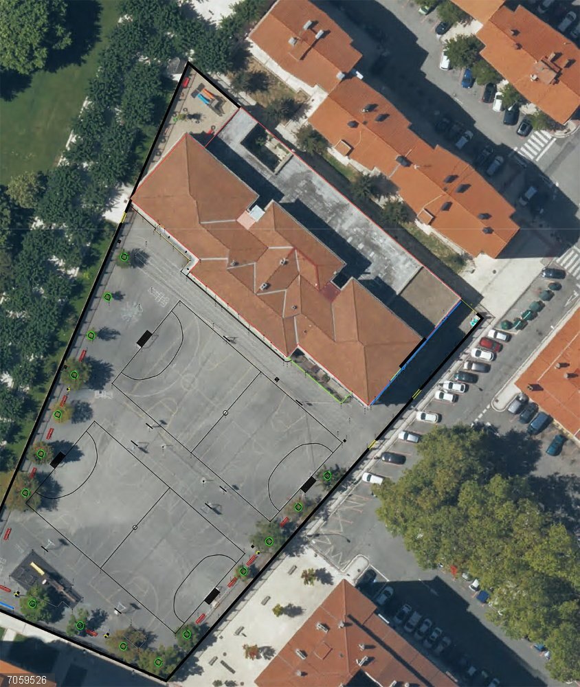 Aprobada la licitación de la redacción del proyecto para un espacio cubierto en el patio del CP José María Huarte Colegio CP José María Huarte.
