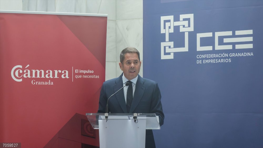 Granada.- Los empresarios critican el "maltrato" a la provincia y exigen a las administraciones "pensar a largo plazo" El presidente de la Confederación Granadina de Empresarios y de Cámara Granada, Gerardo Cuerva