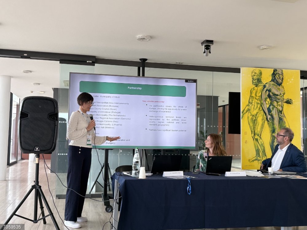 La Diputación de Badajoz viaja a Calabria para conocer buenas prácticas en digitalización del sector turístico La Diputación de Badajoz, como socio del proyecto Digitalize, participa en una visita de estudio organizada por el socio italiano Città Metropolitana di Reggio Calabria.