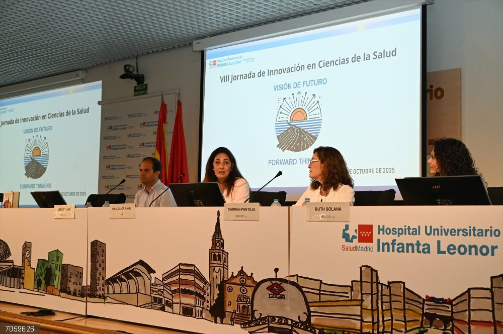 El Infanta Leonor reúne a 140 profesionales para abordar la transformación digital en el ámbito sanitario Octava edición de su Jornada de 'Innovación en Ciencias de la Salud'