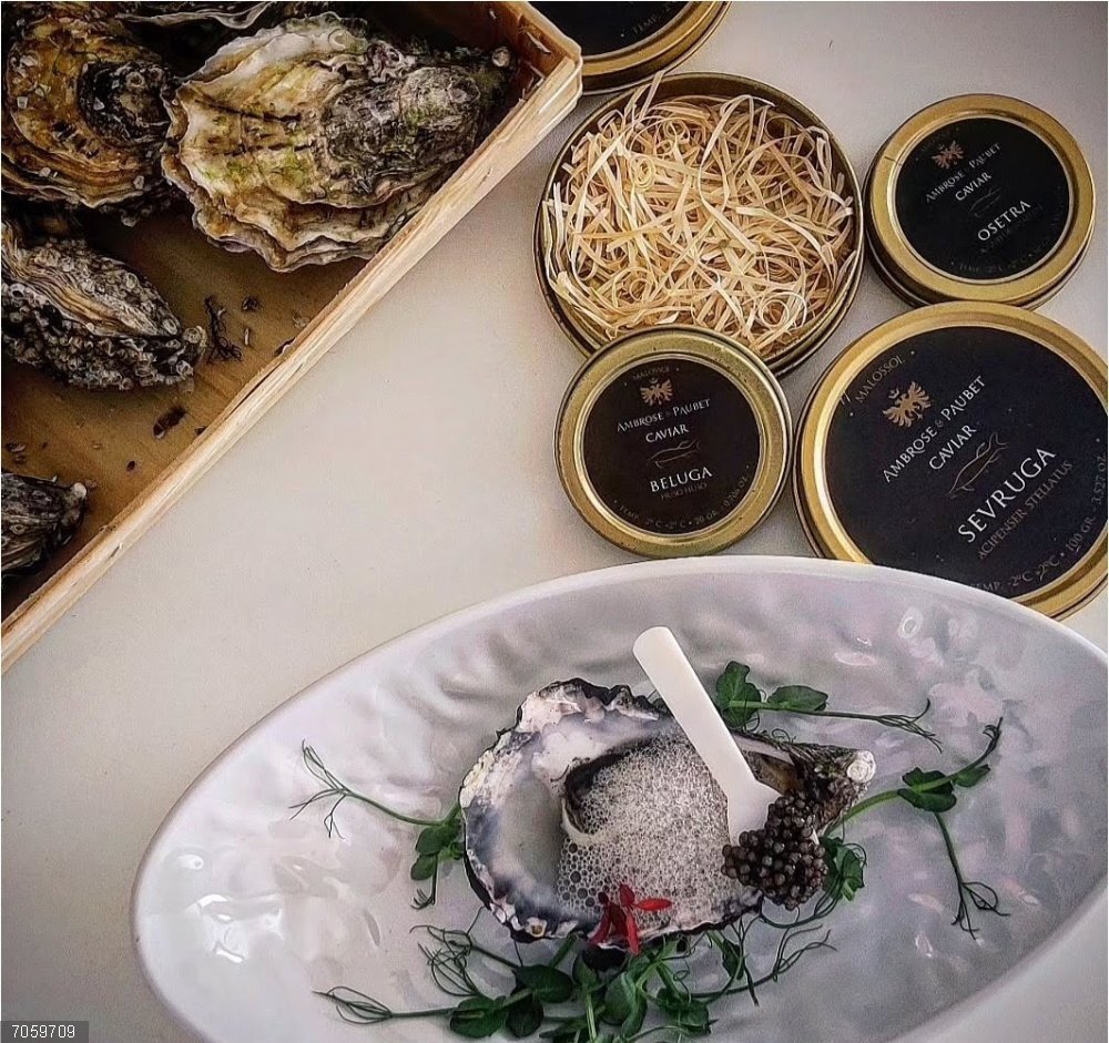 Economía.- Ambrose & Paubet se alía con el distribuidor Antonio de Miguel para llevar su caviar a la alta hostelería Caviar de Ambrose & Paubet