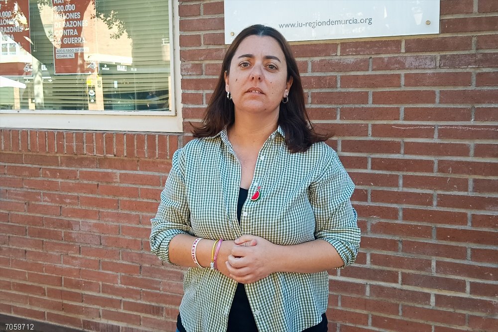 La coordinadora regional de IU-Verdes, Penélope Luna La coordinadora regional de IU-Verdes, Penélope Luna