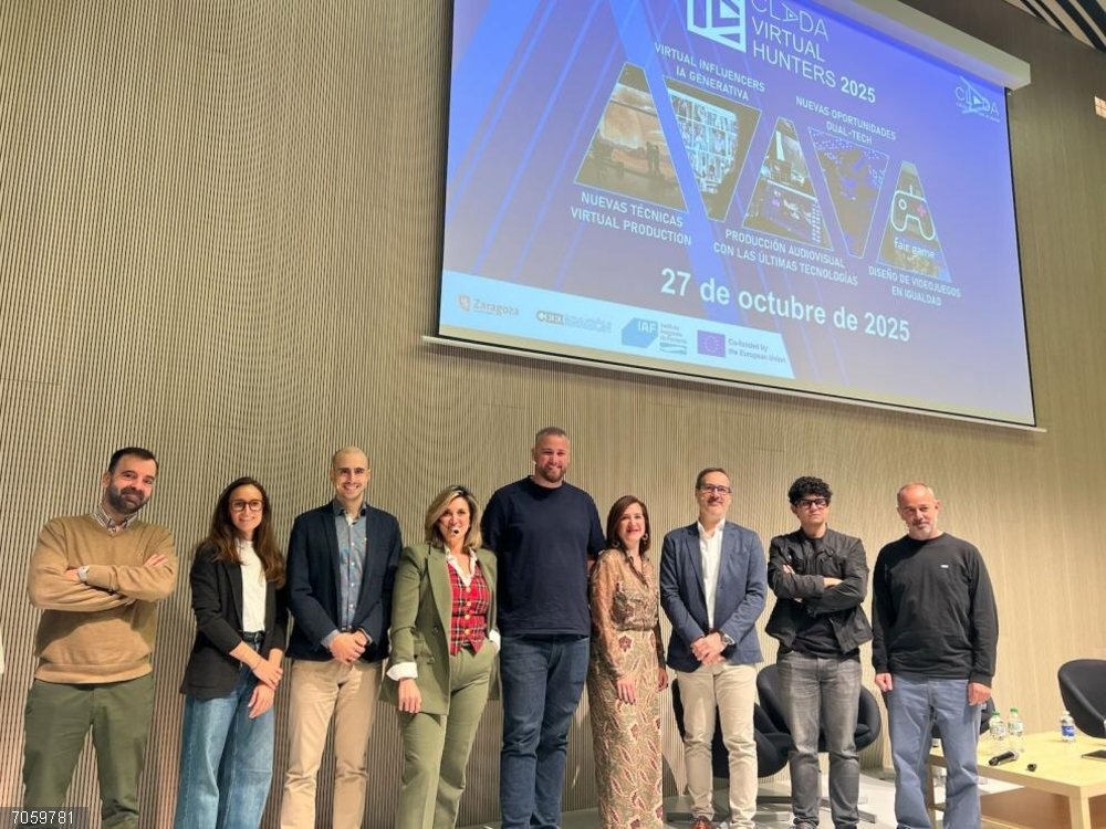 Más de 200 personas se citan en Virtual Hunters, la jornada del Clúster Audiovisual de Aragón Cuenta con el patrocinio del Instituto Aragonés de Fomento y el apoyo de CEEI Aragón