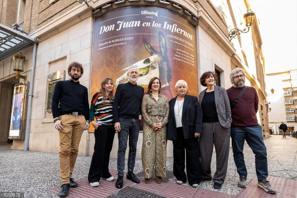 Zaragoza.- El Teatro Principal celebra Todos los Santos con 'Don Juan en los infiernos' de la mano de Teatro Che y Moche Presentación de la obra 'Don Juan en los infiernos'