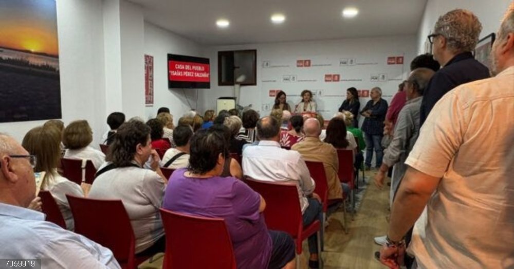 Huelva.- Nueva sede del PSOE de Ayamonte que acoge con "mucha ilusión" la militancia para "volver a gobernar" Inauguración de la nueva sede del PSOE de Ayamonte (Huelva).