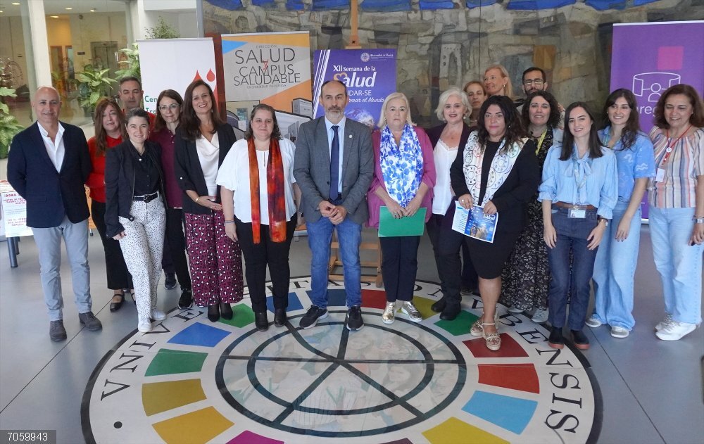 Huelva.- Más de 1.500 personas participan en la XII Semana de la Salud de la Universidad de Huelva Inauguración de la XII Semana de la Salud de la Universidad de Huelva.