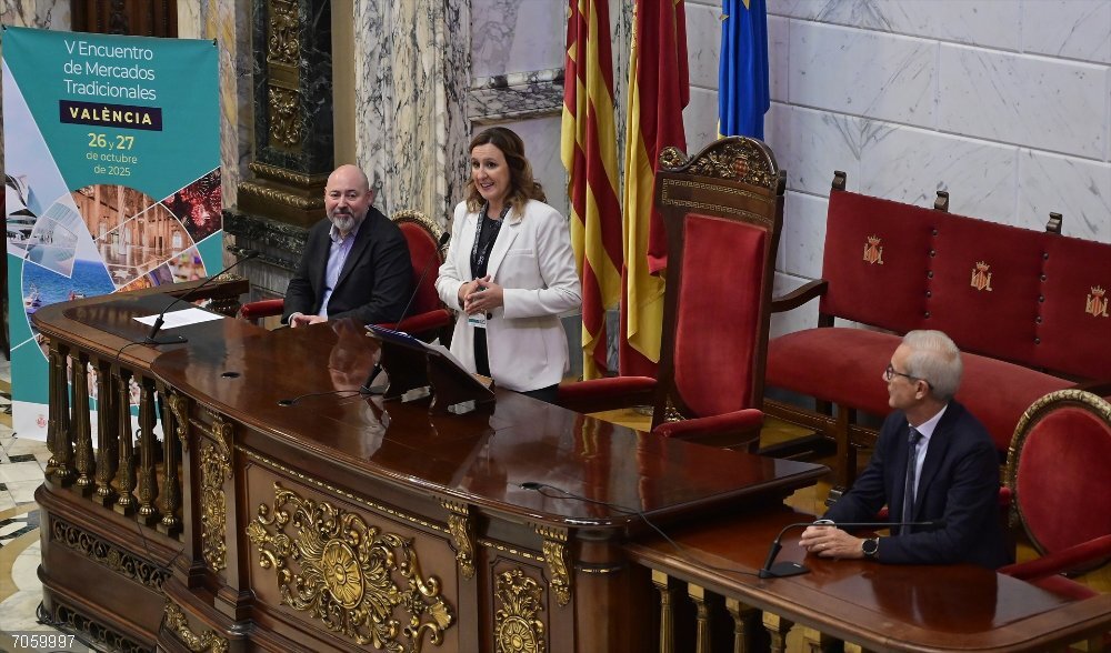 Valencia.-Catalá clausura el V Encuentro de Mercados Tradicionales de Abastecimiento de España con los II Premios METRAE La alcaldesa clausura el V Encuentro de Mercados Tradicionales de Abastecimiento de España, con la entrega de los II Premios METRAE