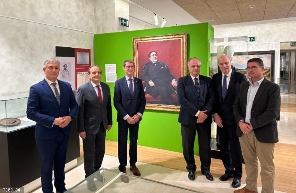 Capellán inaugura en Madrid la exposición 'Sagasta, un ingeniero de caminos por la senda del progreso' El presidente del Gobierno de La Rioja, Gonzalo Capellán, junto al consejero de Cultura, Turismo, Deporte y Juventud, José Luis Pérez Pastor, participa en la inauguración de la exposición ‘Sagasta, un ingeniero de caminos por la senda del progreso’