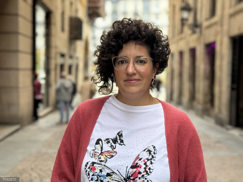 Elkarrekin Podemos propone crear un grupo de trabajo con todos los partidos para reforzar el Plan de Vivienda de Bilbao La portavoz de Elkarrekin Podemos Bilbao, Ana Viñals.