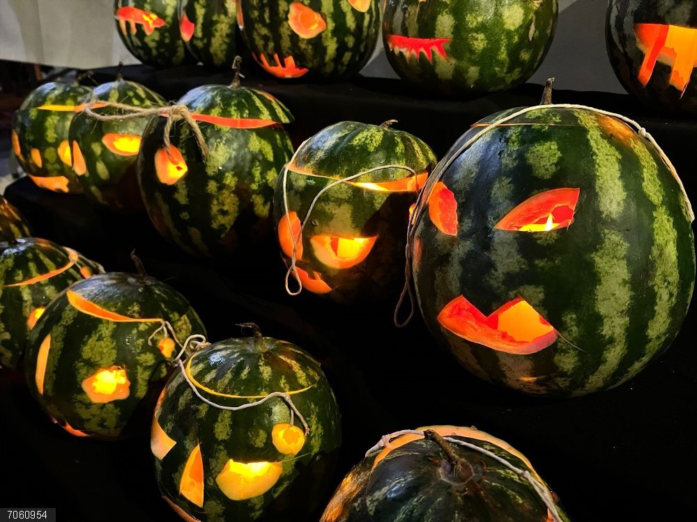 Calaveras de sandía Calaveras de sandía