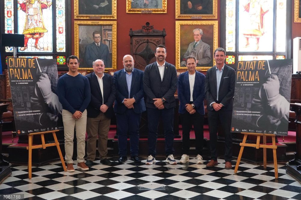 La Copa del Mundo Sénior de Esgrima se disputará en Palma la semana que viene con la participación de 450 tiradores Presentación de la Copa del Mundo Sénior de Esgrima