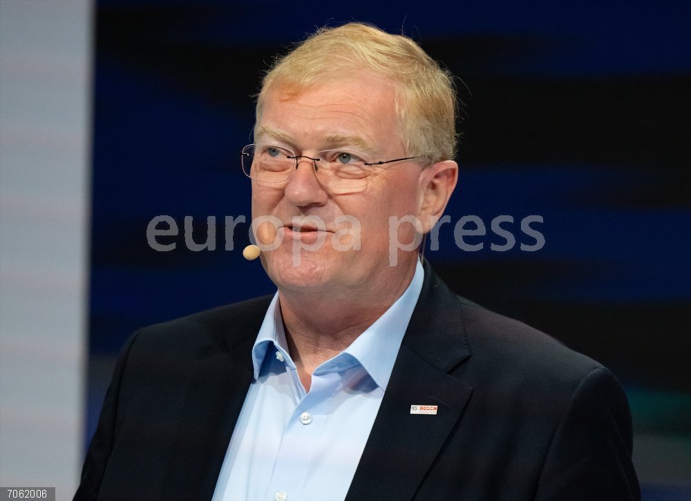Economía/Motor.- Bosch prorroga el contrato de su consejero delegado hasta 2031, según medios alemanes FILED - 08 September 2025, Munich: Stefan Hartung, Chairman of the Board of Management of Robert Bosch GmbH, takes part in a press conference at the Bosch stand before the start of the IAA Mobility International Motor Show in Munich. Photo: Sven Hoppe/dpa
