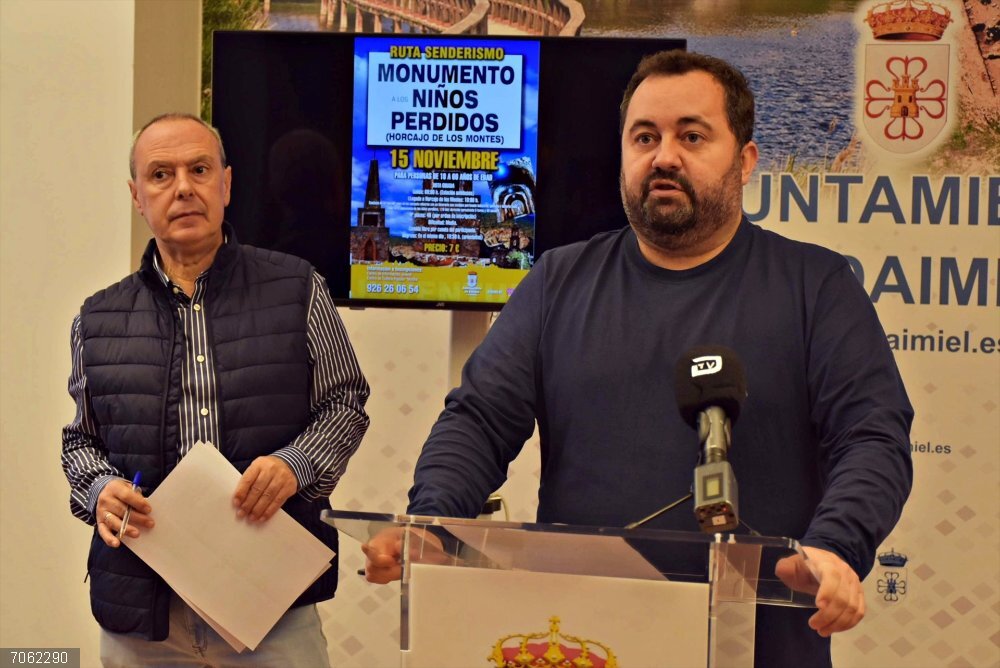 Daimiel celebrará una ruta otoñal al Monumento de los Niños Perdidos el 15 de noviembre El concejal de Juventud y de Deportes en Daimiel, Román Ortega.