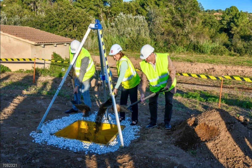 La consellera Sílvia Paneque, en la depuradora de Vila-rodona La consellera Sílvia Paneque, en la depuradora de Vila-rodona