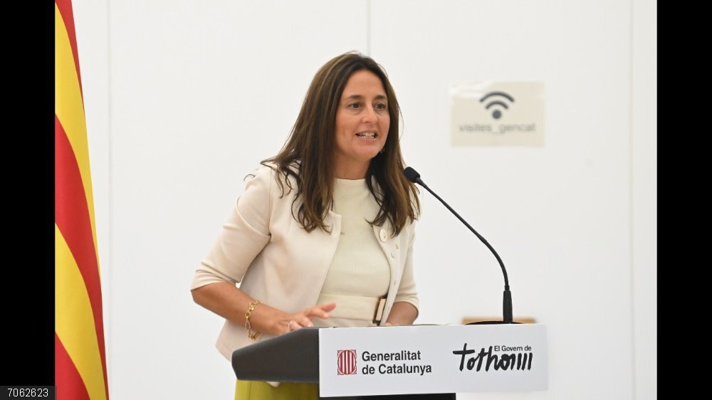 Educació impulsa un plan para preservar la memoria democrática y contra los discursos de odio La consellera de Educación y Formación Profesional de la Generalitat de Catalunya, Esther Niubó