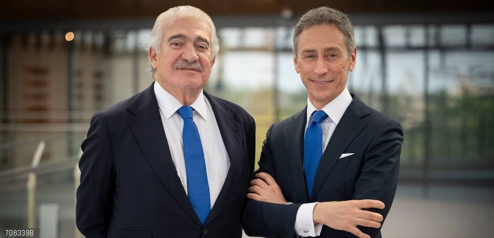 España.-Economía.- Endesa dispara un 22% sus ganancias a septiembre y apunta a ganancias de unos 2.000 millones en 2025 El consejero delegado de Endesa, José Bogas, y el director financiero, Marco Palermo