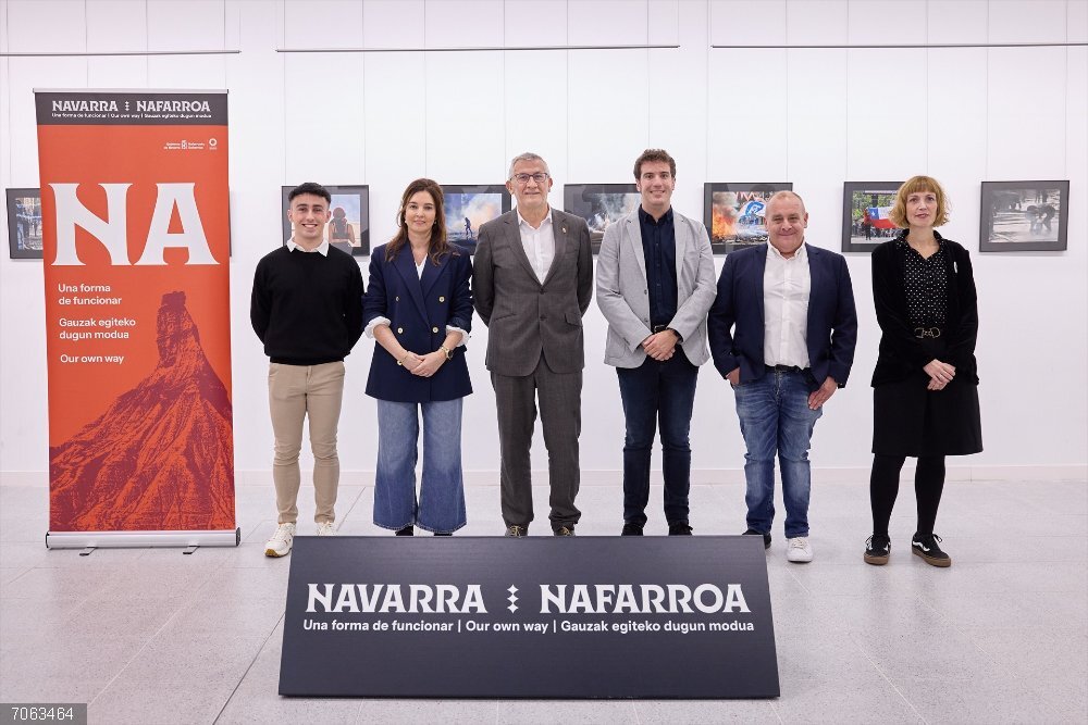 El vicepresidente Taberna participa en la presentación de Marca Navarra en Tafalla. El vicepresidente Taberna participa en la presentación de Marca Navarra en Tafalla.