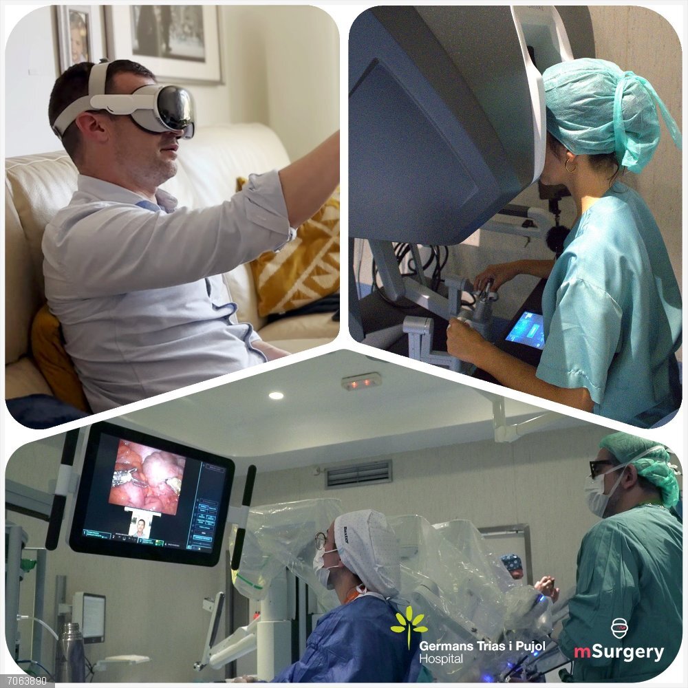 El Hospital Germans Trias, pionero en Europa por una cirugía robótica de urgencia con ayuda remota El Hospital Germans Trias, pionero en Europa por una cirugía robótica de urgencia con ayuda remota