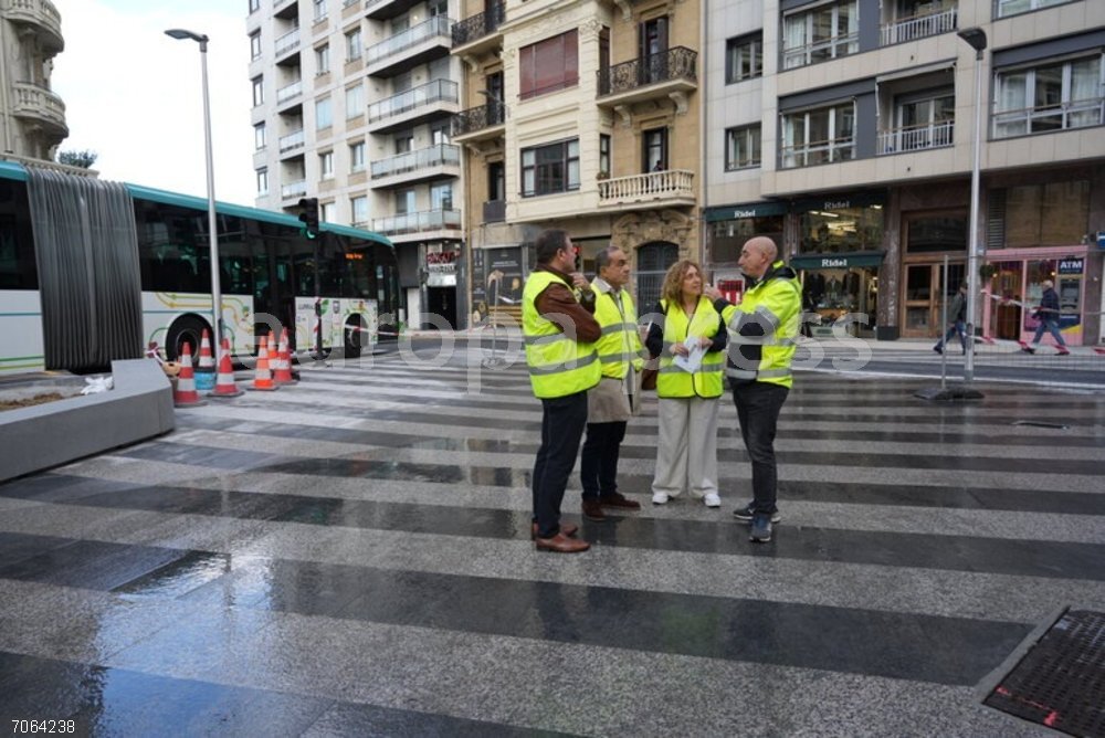 La plaza Xabier Zubiri de San Sebastián, que acogerá una de las bocas de acceso al nuevo Topo, se abre este miércoles La plaza Xabier Zubiri de San Sebastián, que acogerá una de las bocas de acceso al nuevo Topo, se abre este miércoles