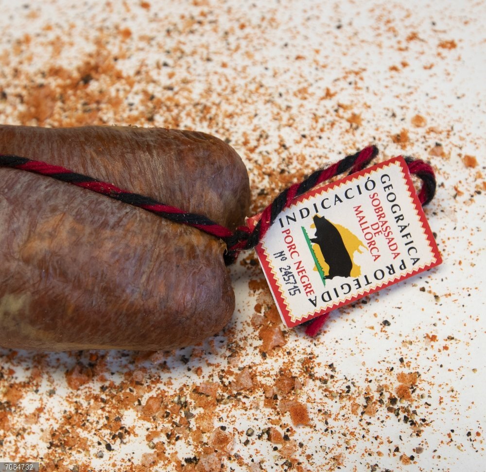 El Govern promocionará la sobrasada de cerdo negro de Mallorca en el Gastronòmic Fòrum de Barcelona Sobrasada de Mallorca de Porc Negre IGP