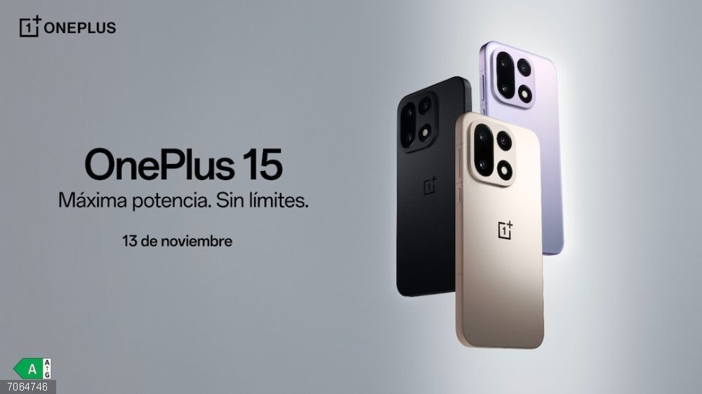 OnePlus 15 llegará el 13 de noviembre con Snapdragon 8 Elite Gen 5, OxygenOS 16 y fotografía con DetailMax Engine Presentación del nuevo OnePlus 15 el próximo 13 de noviembre.