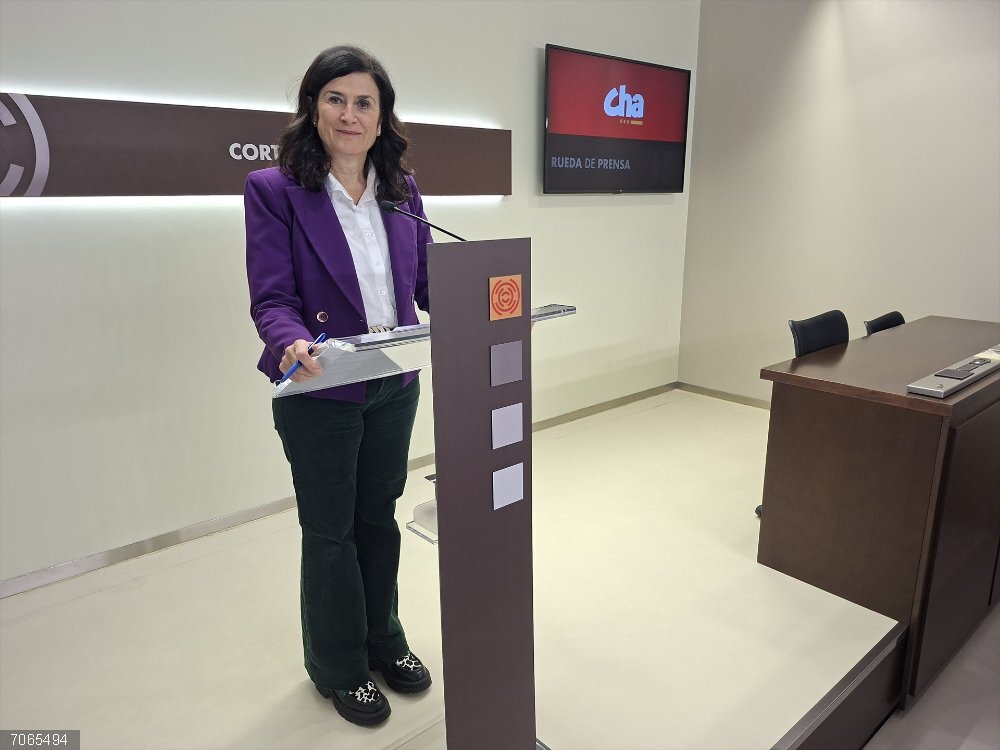 La diputada de CHA Isabel Lasobras. La diputada de CHA Isabel Lasobras.