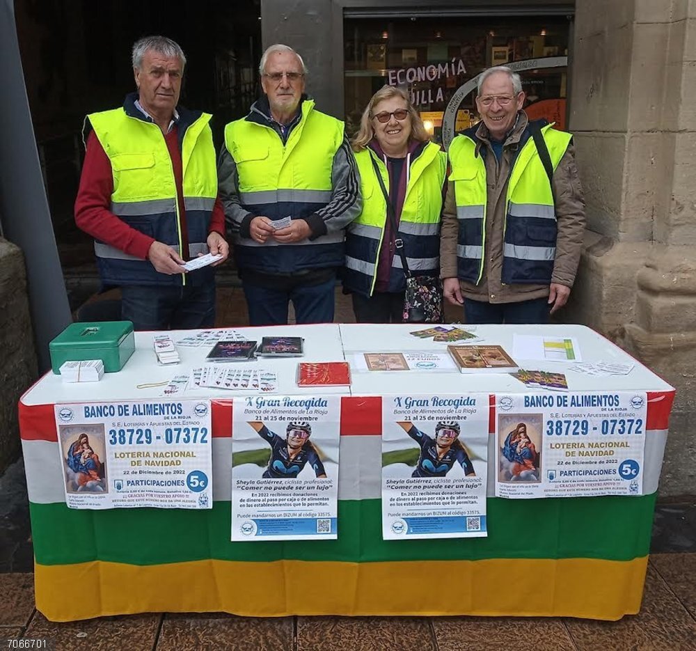 El Banco de Alimentos informará a los logroñeses de la XIII Gran Recogida 2025 en tres mesas informativas El Banco de Alimentos informará a los logroñeses de la XIII Gran Recogida 2025 en tres mesas informativas