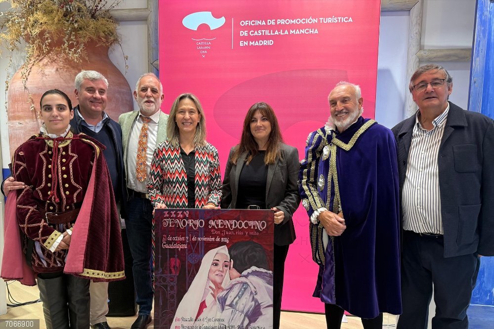 La 35ª edición del Tenorio Mendocino llega este viernes a Guadalajara para ser "escenario vivo de teatro y tradición" Presentación en Madrid la 35ª edición del Tenorio Mendocino.